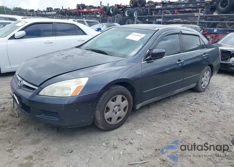 2007 Honda Accord 2.4 Lx from USA, damaged, VIN 1HGCM56457A006603